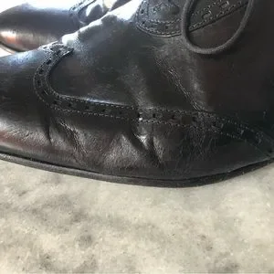 Etro | Shoes | Etro Black Lace Up Wingtip Oxford Sz 1512  display picture 1